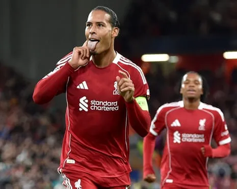 Van Dijk heads late winner in clash with La Liga side